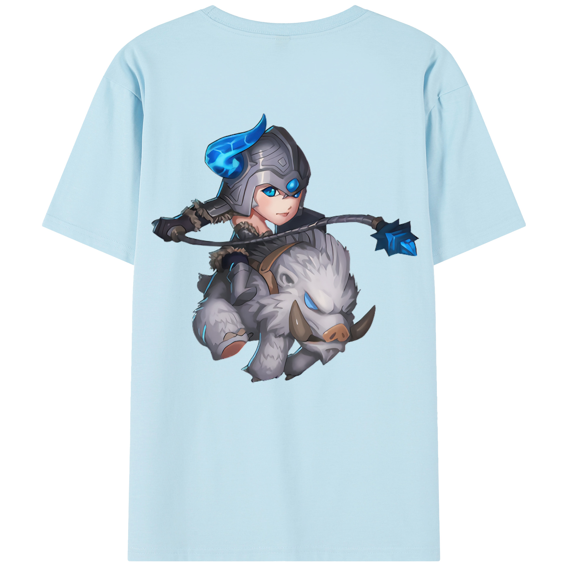リーグ・オブ・レジェンド League of Legends LOL 綿100％半袖Tシャツ（背面プリント）